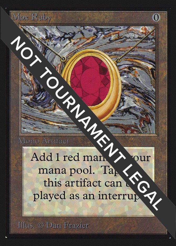 Image for Mox Ruby (IE) (International Edition) - Magic: The Gathering