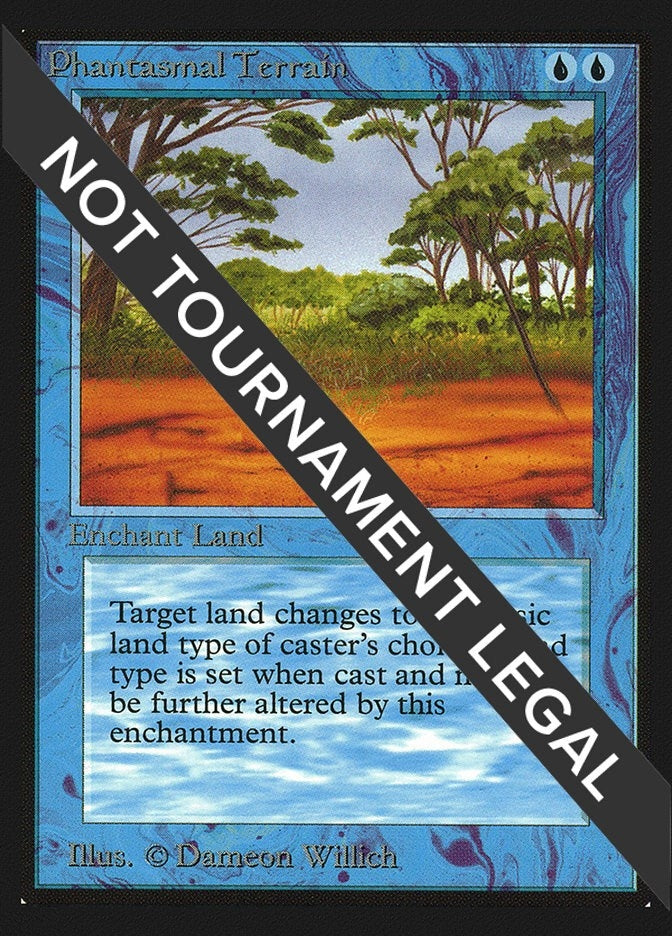 Image for Phantasmal Terrain (IE) (International Edition) - Magic: The Gathering