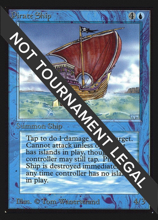 Image for Pirate Ship (IE) (International Edition) - Magic: The Gathering