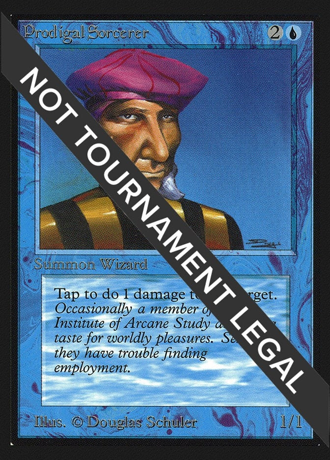Image for Prodigal Sorcerer (IE) (International Edition) - Magic: The Gathering