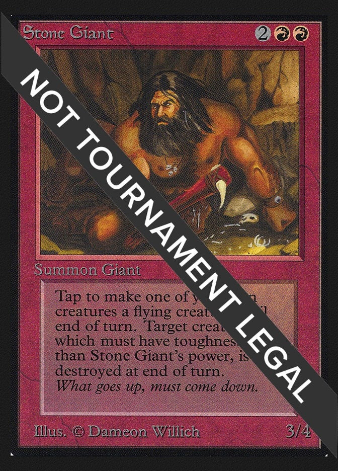 Image for Stone Giant (IE) (International Edition) - Magic: The Gathering