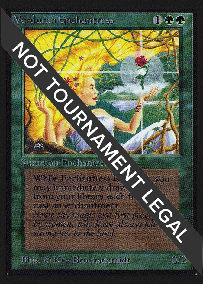 Image for Verduran Enchantress (IE) (International Edition) - Magic: The Gathering