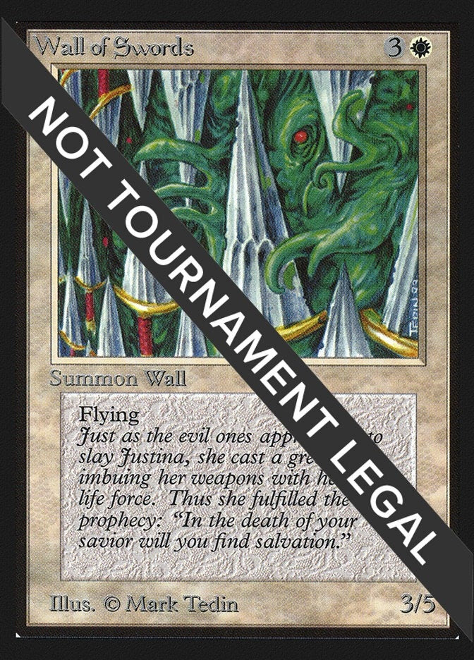 Image for Wall of Swords (IE) (International Edition) - Magic: The Gathering