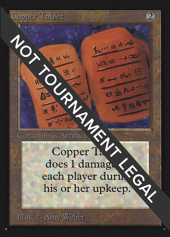Image for Copper Tablet (CE) (Collector's Edition) - Magic: The Gathering