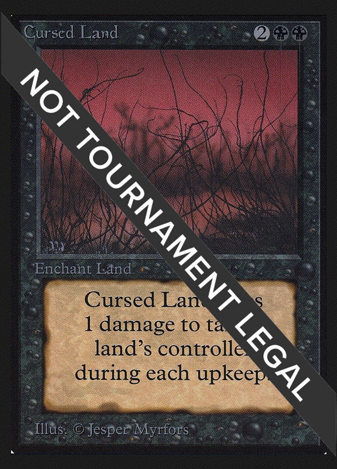 Image for Cursed Land (CE) (Collector's Edition) - Magic: The Gathering