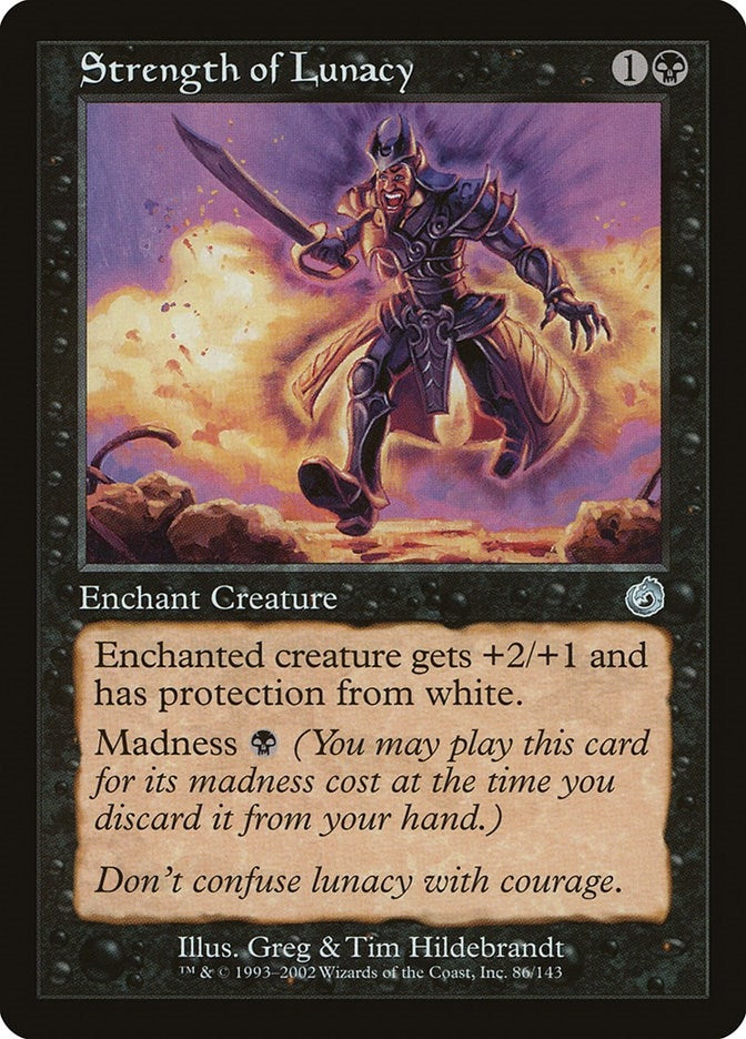 Image for Strength of Lunacy (Torment) (86) - Magic: The Gathering