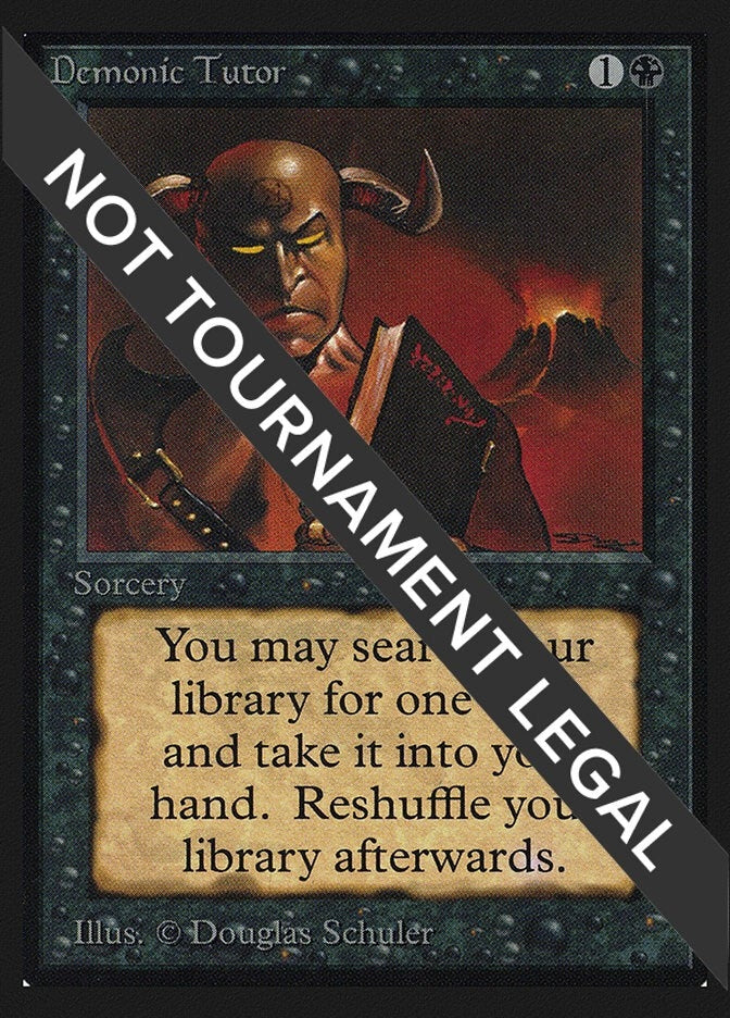 Image for Demonic Tutor (CE) (Collector's Edition) - Magic: The Gathering