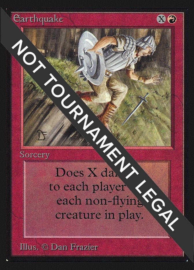Image for Earthquake (CE) (Collector's Edition) - Magic: The Gathering