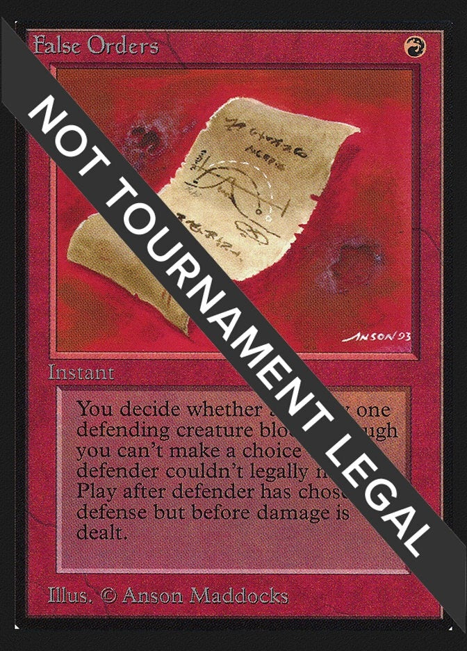 Image for False Orders (CE) (Collector's Edition) - Magic: The Gathering