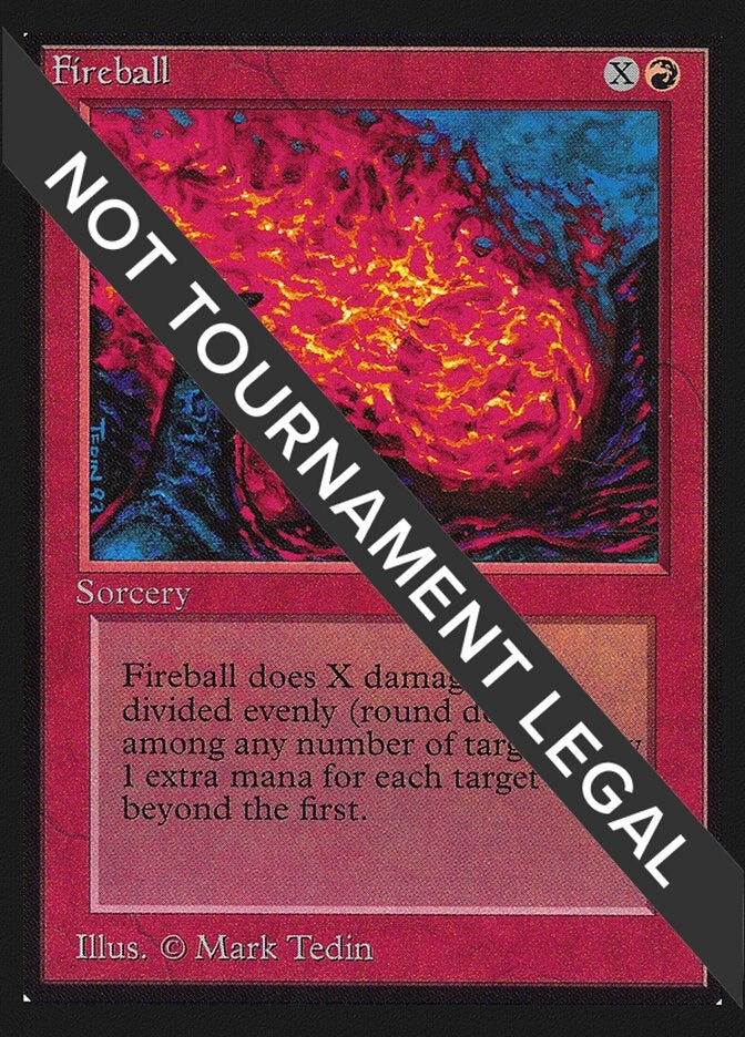 Image for Fireball (CE) (Collector's Edition) - Magic: The Gathering