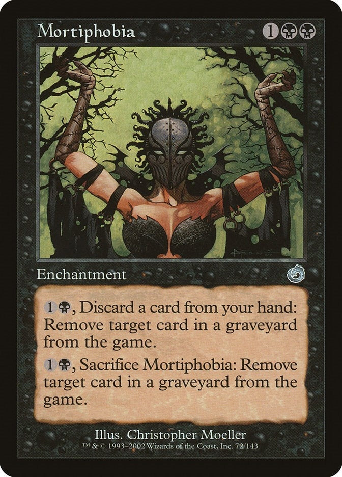 Image for Mortiphobia (Torment) (72) - Magic: The Gathering