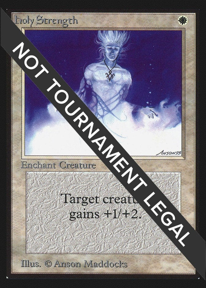 Image for Holy Strength (CE) (Collector's Edition) - Magic: The Gathering
