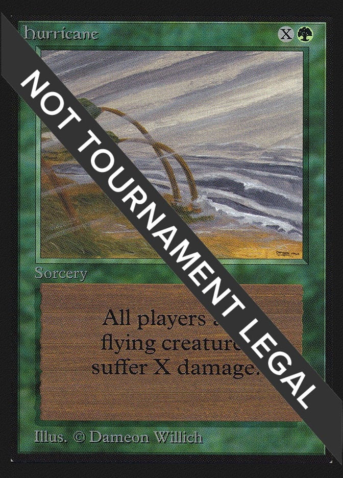 Image for Hurricane (CE) (Collector's Edition) - Magic: The Gathering