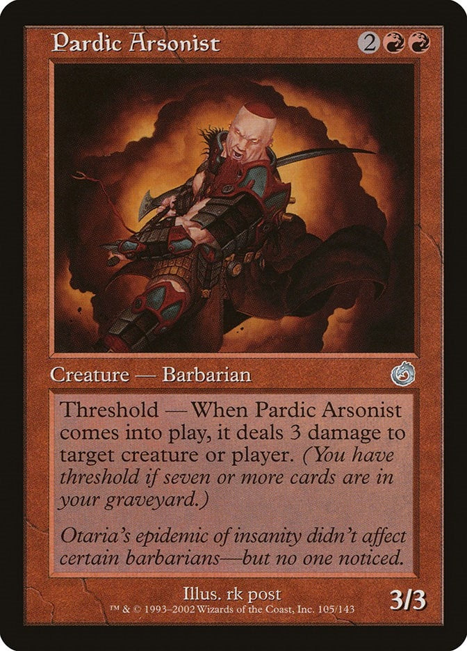 Image for Pardic Arsonist (Torment) (105) - Magic: The Gathering