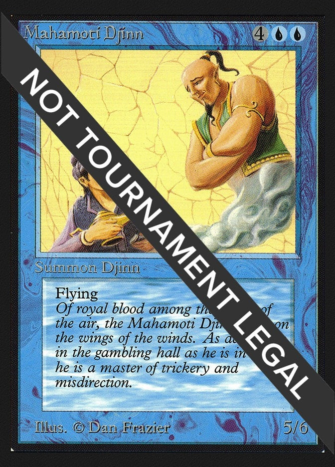 Image for Mahamoti Djinn (CE) (Collector's Edition) - Magic: The Gathering