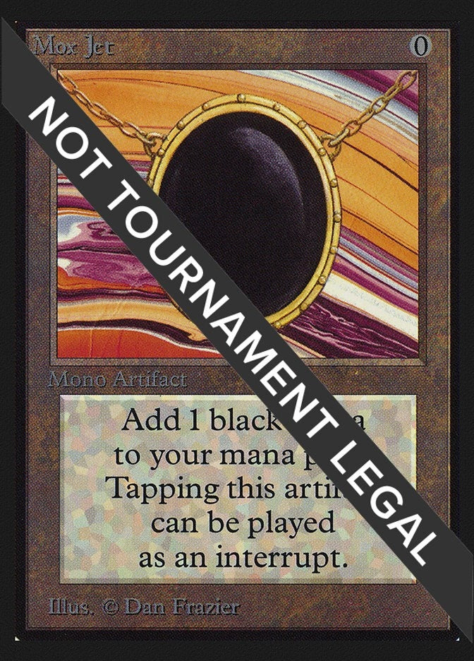 Image for Mox Jet (CE) (Collector's Edition) - Magic: The Gathering