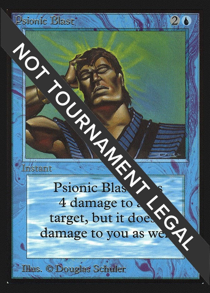 Image for Psionic Blast (CE) (Collector's Edition) - Magic: The Gathering