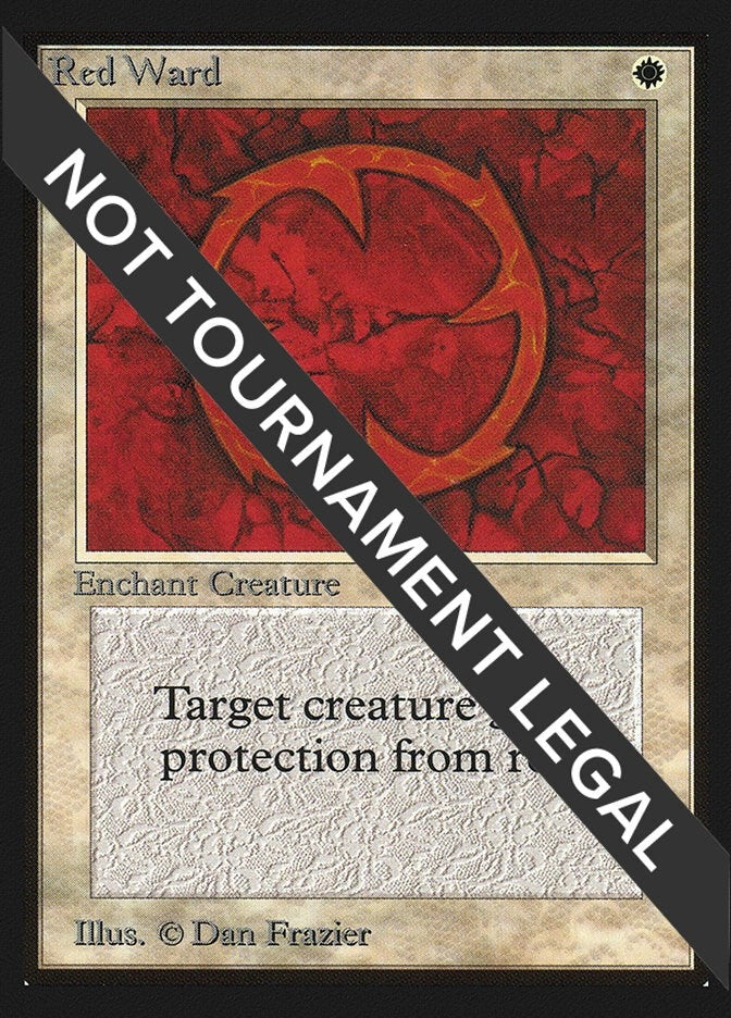Image for Red Ward (CE) (Collector's Edition) - Magic: The Gathering