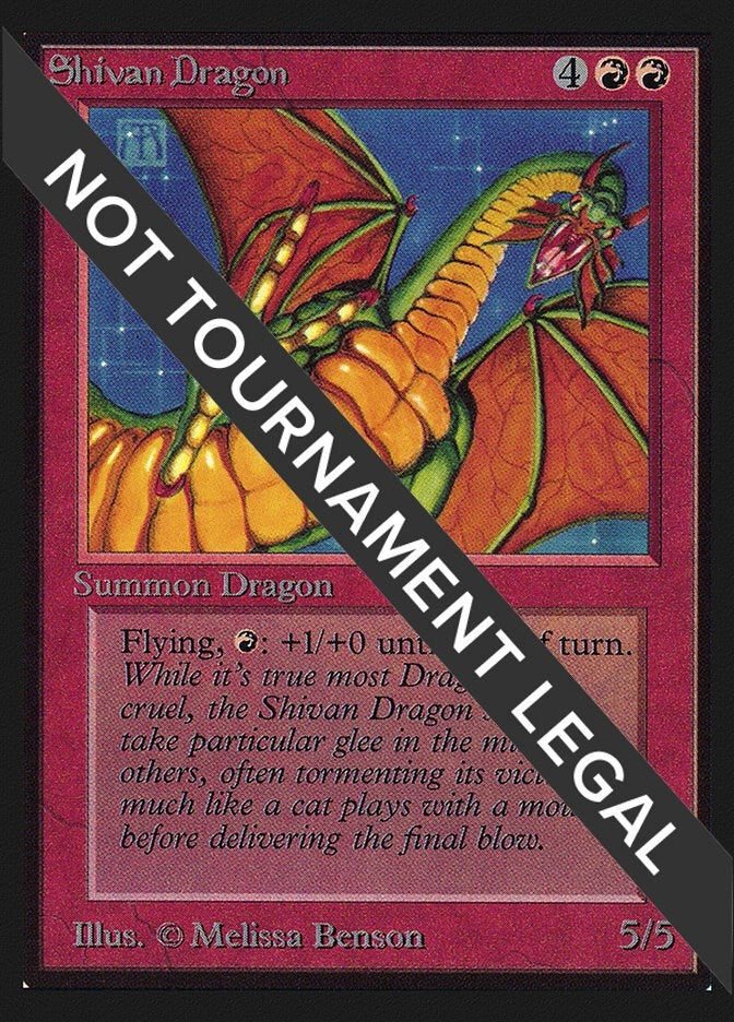 Image for Shivan Dragon (CE) (Collector's Edition) - Magic: The Gathering