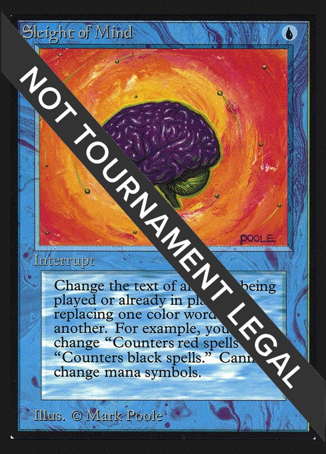 Image for Sleight of Mind (CE) (Collector's Edition) - Magic: The Gathering