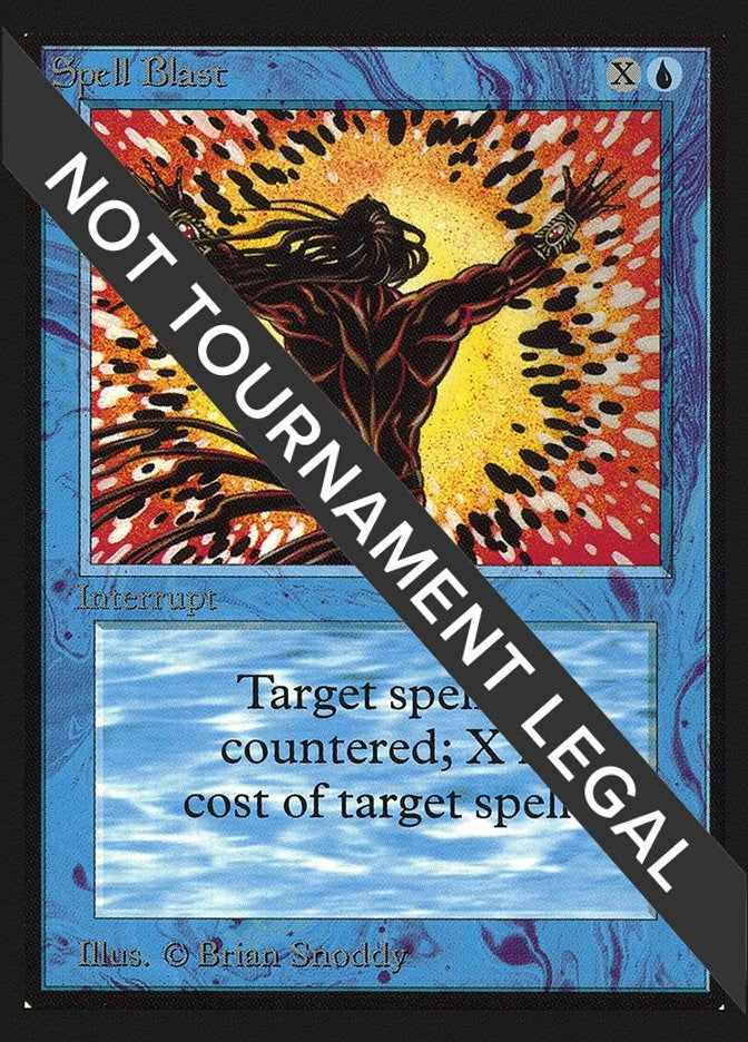 Image for Spell Blast (CE) (Collector's Edition) - Magic: The Gathering
