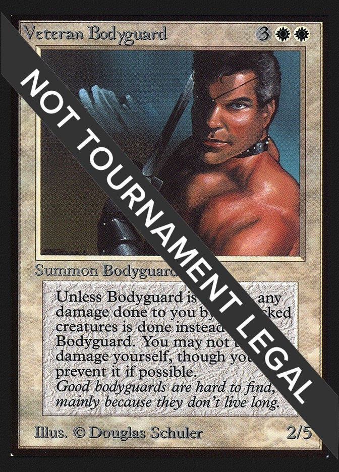 Image for Veteran Bodyguard (CE) (Collector's Edition) - Magic: The Gathering