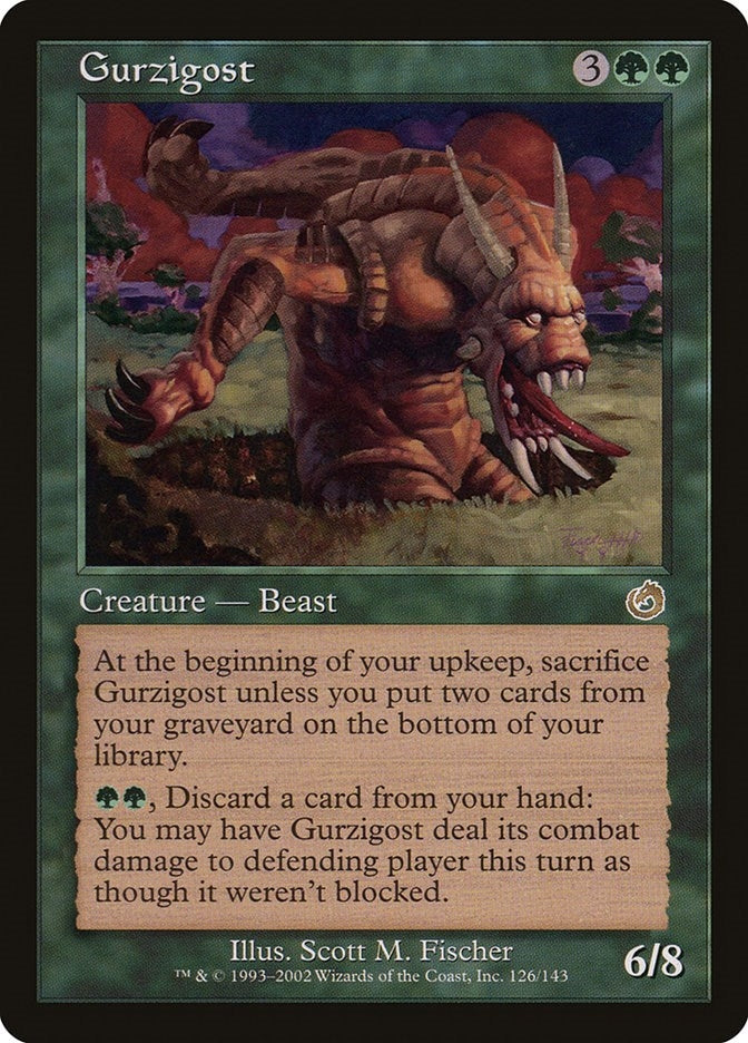 Image for Gurzigost (Torment) (126) - Magic: The Gathering