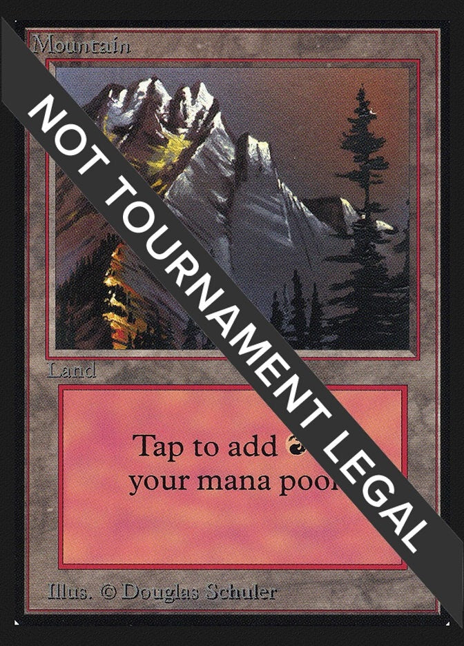 Image for Mountain (A) (CE) (Collector's Edition) (286) - Magic: The Gathering