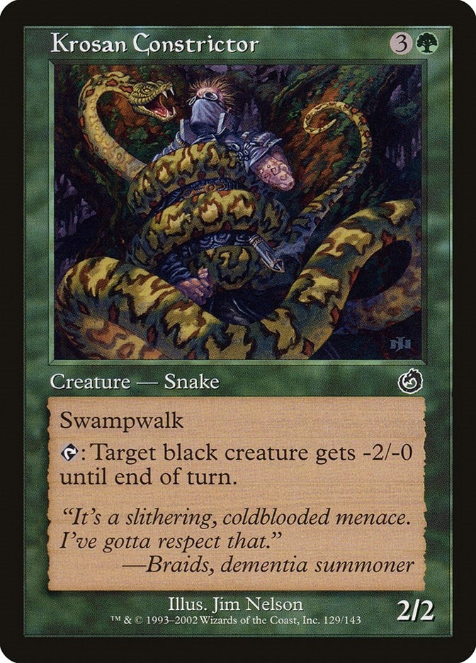Image for Krosan Constrictor (Torment) (129) - Magic: The Gathering