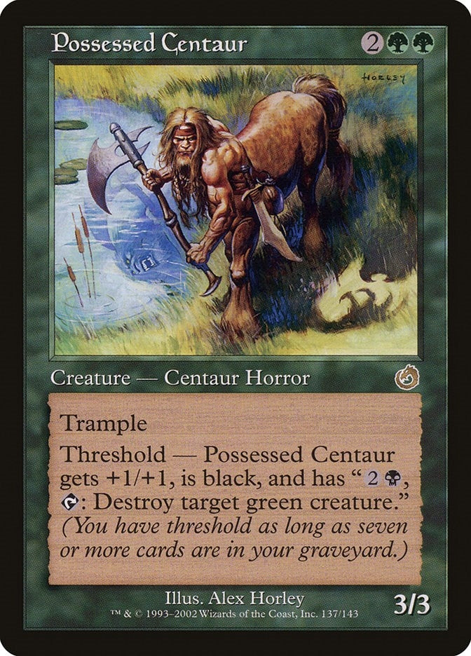 Image for Possessed Centaur (Torment) (137) - Magic: The Gathering