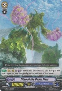 Image for Titan of the Beam Fists (G-TD04: Blue Cavalry of the Divine Marine Spirits) (G-TD04/003EN) - Cardfight Vanguard