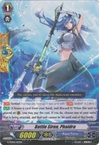 Image for Battle Siren, Phaidra (G-TD04: Blue Cavalry of the Divine Marine Spirits) (G-TD04/012EN) - Cardfight Vanguard