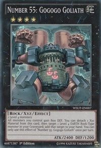 Image for Number 55: Gogogo Goliath (World Superstars) (WSUP-EN007) - YuGiOh