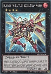 Image for Number 79: Battlin' Boxer Nova Kaiser (World Superstars) (WSUP-EN014) - YuGiOh