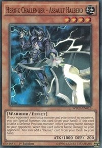 Image for Heroic Challenger - Assault Halberd (World Superstars) (WSUP-EN016) - YuGiOh