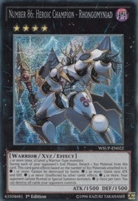 Image for Number 86: Heroic Champion - Rhongomyniad (World Superstars) (WSUP-EN022) - YuGiOh