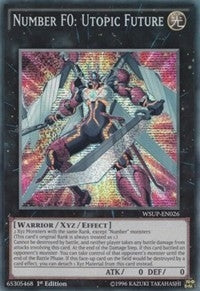 Image for Number F0: Utopic Future (World Superstars) (WSUP-EN026) - YuGiOh