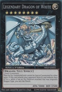 Image for Legendary Dragon of White (World Superstars) (WSUP-EN051) - YuGiOh