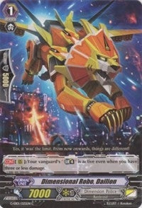 Image for Dimensional Robo, Dailion (G-EB01: Cosmic Roar) (G-EB01/025EN) - Cardfight Vanguard