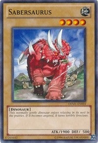 Image for Sabersaurus (Demo Pack) (DEM1-EN003) - YuGiOh