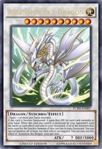Image for Ascension Sky Dragon (Yu-Gi-Oh! Championship Series Prize Cards) (YCSW-EN007) - YuGiOh