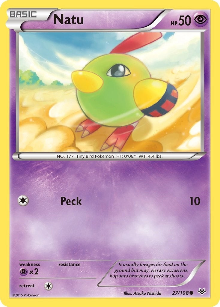 Image for Natu (27) (XY - Roaring Skies) (27/108) - Pokemon