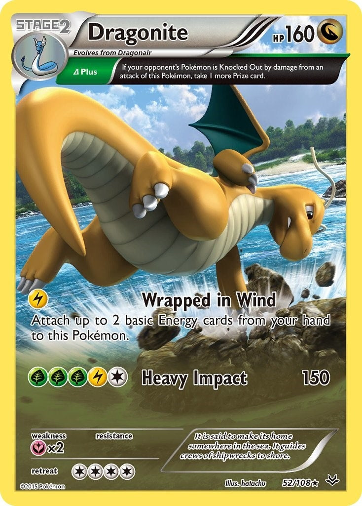 Image for Dragonite (52 Delta) (XY - Roaring Skies) (52/108) - Pokemon