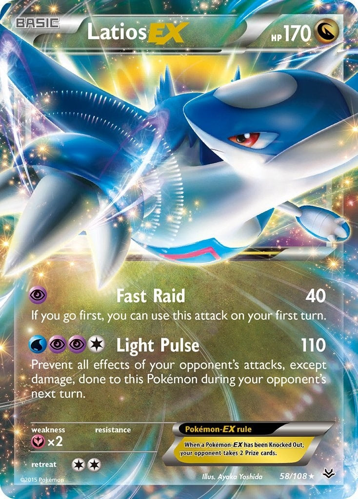 Image for Latios EX (XY - Roaring Skies) (58/108) - Pokemon