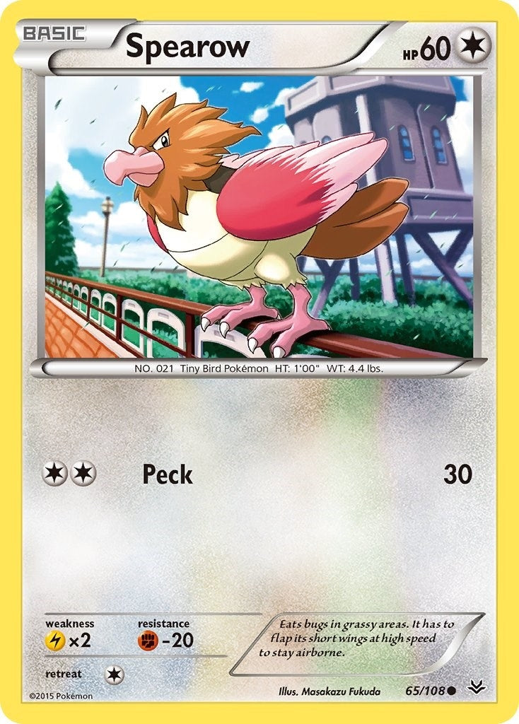 Image for Spearow (XY - Roaring Skies) (65/108) - Pokemon
