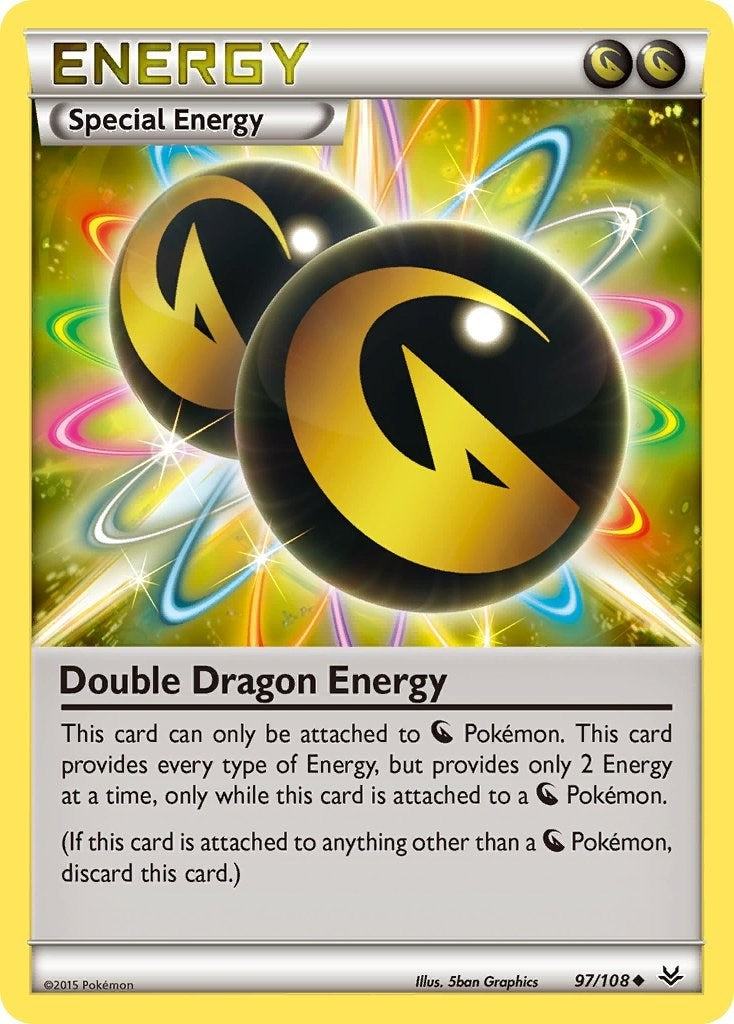 Image for Double Dragon Energy (XY - Roaring Skies) (97/108) - Pokemon