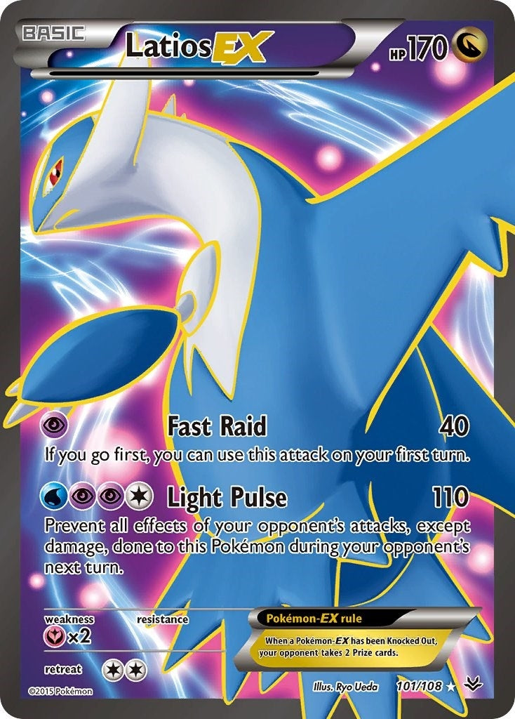 Image for Latios EX (101 Full Art) (XY - Roaring Skies) (101/108) - Pokemon