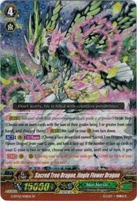 Image for Sacred Tree Dragon, Jingle Flower Dragon (SP) (G-BT02: Soaring Ascent of Gale & Blossom) (G-BT02/S08EN) - Cardfight Vanguard
