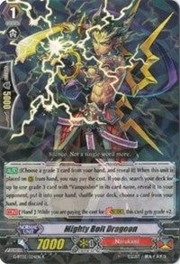 Image for Mighty Bolt Dragoon (G-BT02: Soaring Ascent of Gale & Blossom) (G-BT02/024EN) - Cardfight Vanguard
