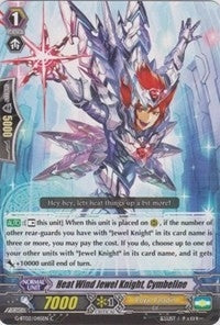 Image for Heat Wind Jewel Knight, Cymbeline (G-BT02: Soaring Ascent of Gale & Blossom) (G-BT02/045EN) - Cardfight Vanguard